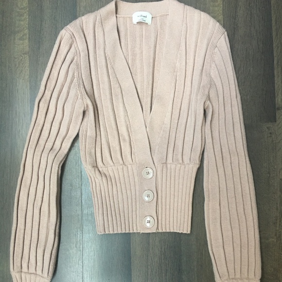 Wilfred New Front Plunge Cardigan - Picture 3 of 4